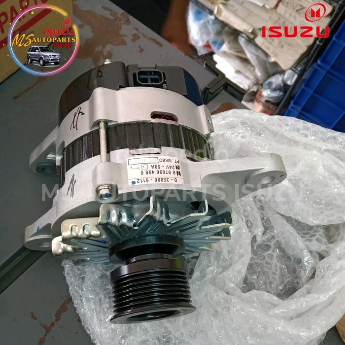 ALTENATOR ALTERNATOR DINAMO AMPERE AMPER ISUZU GIGA FRR FRR90 ORIGINAL