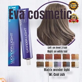 Cat rambut Matrix wonder light color WL-A/COOL Ash - cat saja