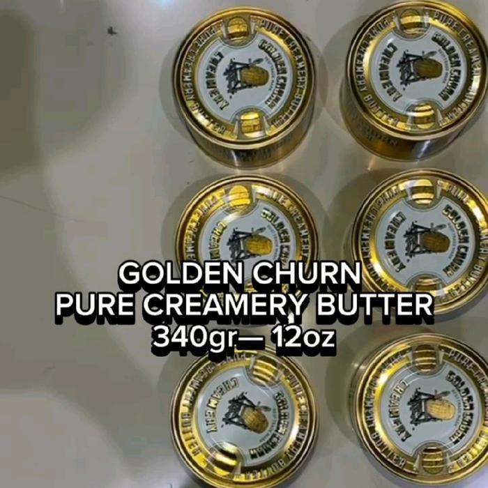 

Mumpung Murah Golden Churn Pure Creamery Butter 340gr Mentega Golden Churn Bahan Baking Makanan Food Susu Natural Oil