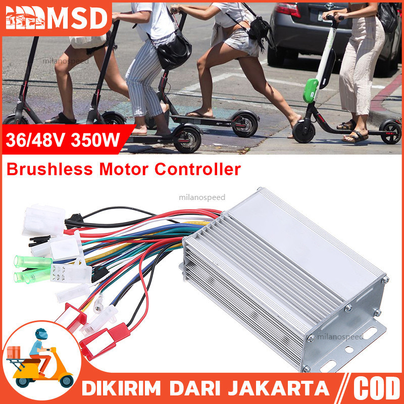 36V/48V 350W Brushless Motor Controller DC Motor Regulator Speed Controller