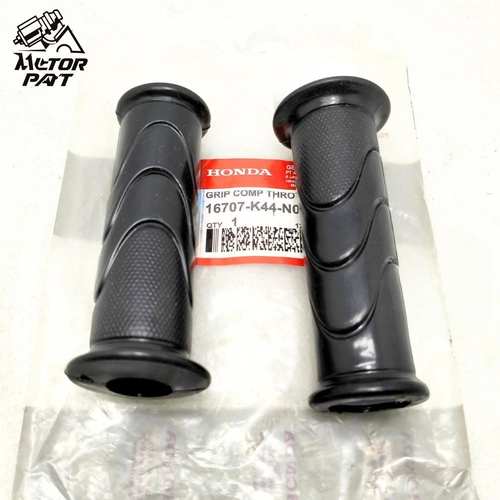 Promo HANDGRIP SET ASLI ORIGINAL HONDA AHM K44 KUALITAS ASLI ORIGINAL HONDA BEAT ESP BEAT POP BEAT S