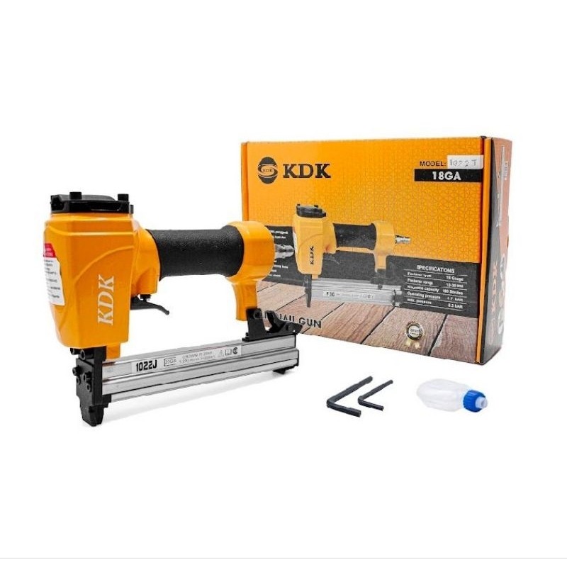 

Mesin Staples Angin Kompresor - Etona Air Nailer Gun 1022J Air Stapler