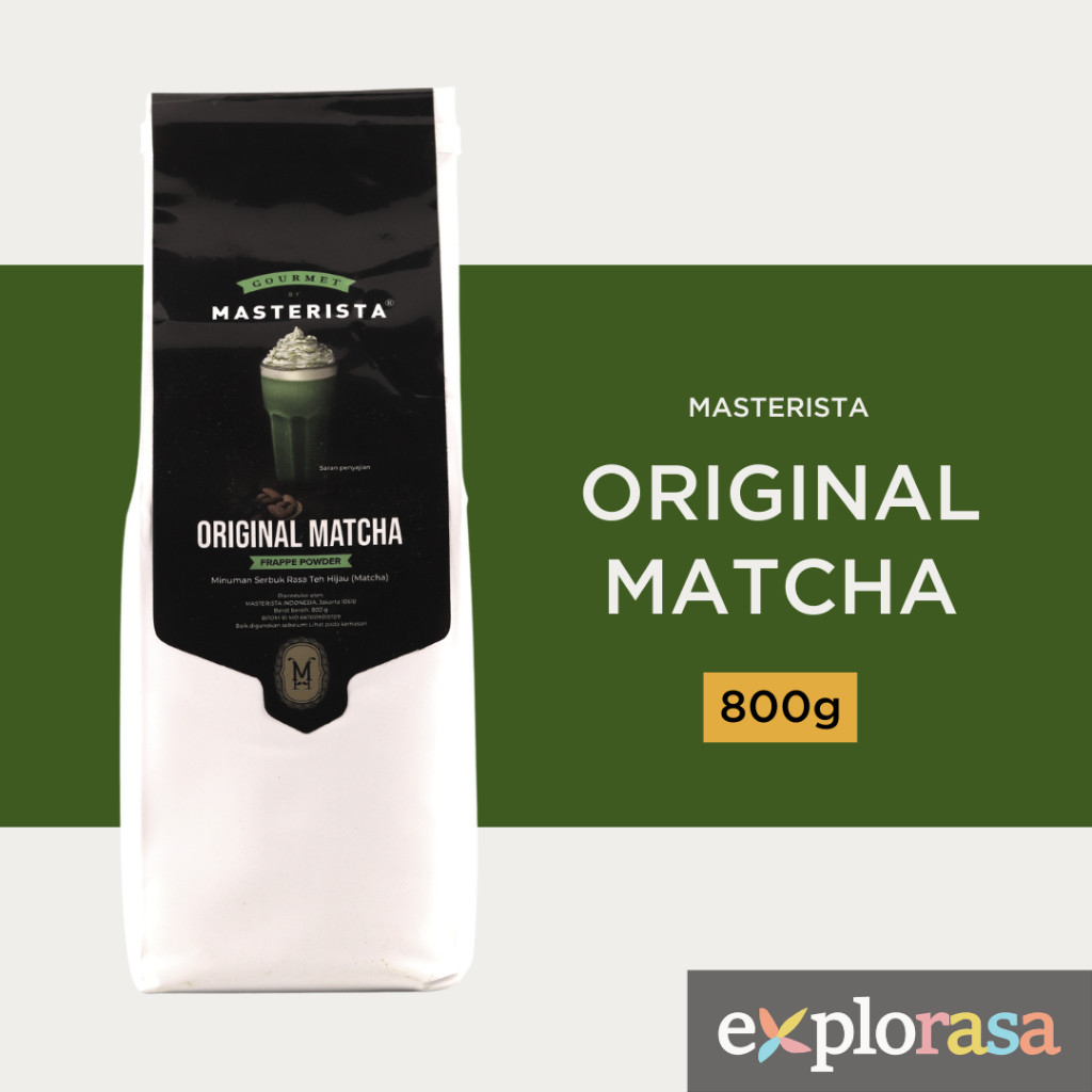 

Bubuk Minuman Masterista - Original Matcha 800gr