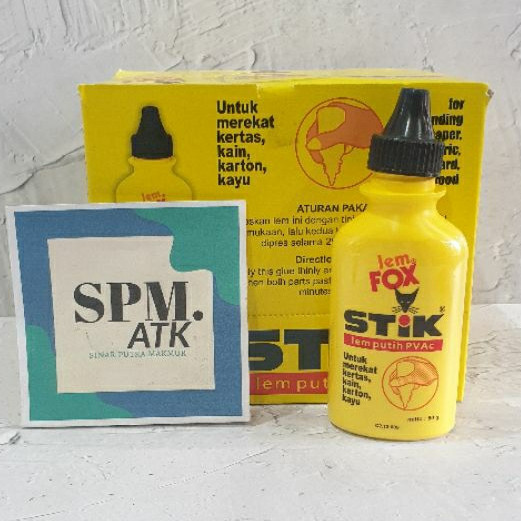 

(12pcs) Lem Fox Stik 60 gram