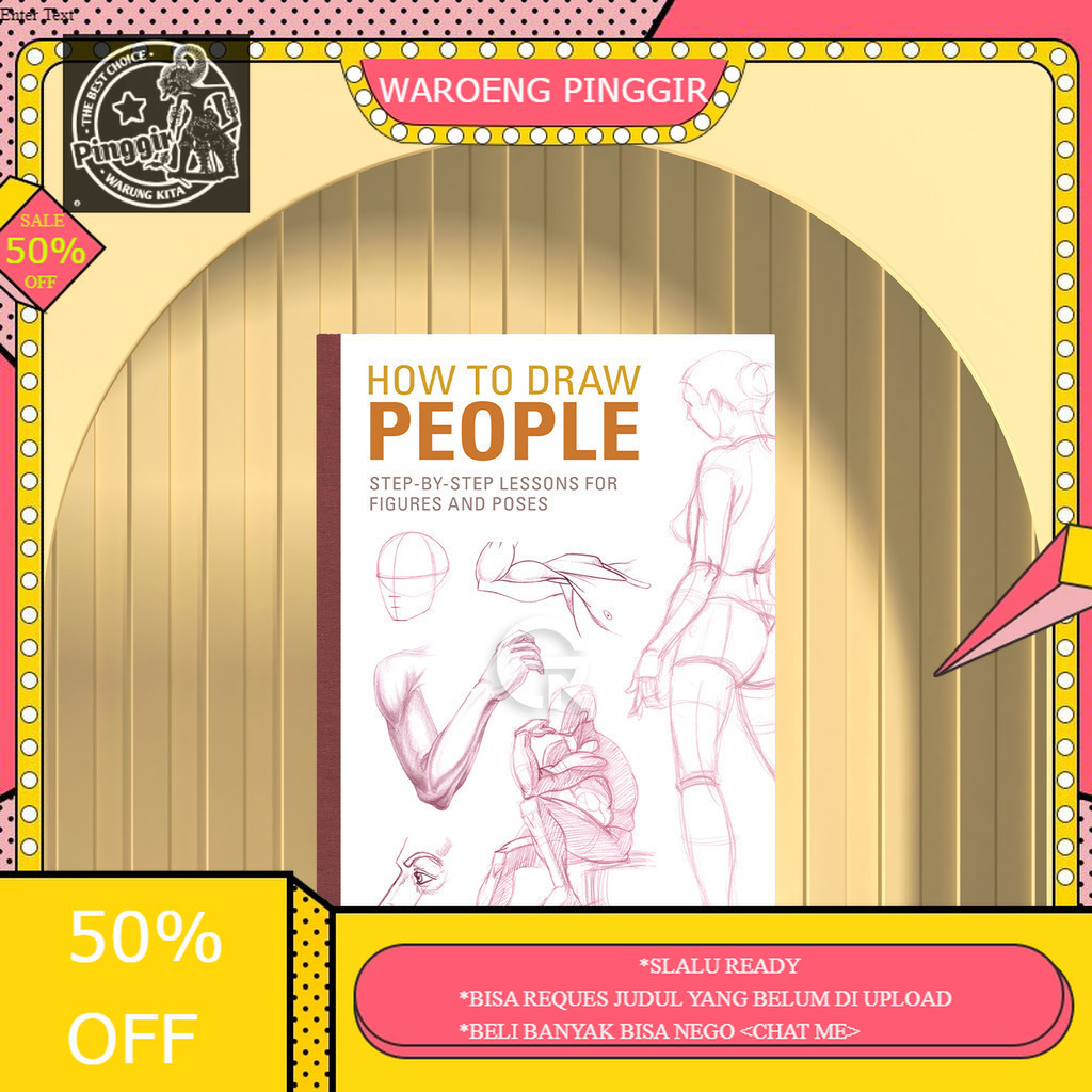 Book How to Draw People by Jeff Mellem