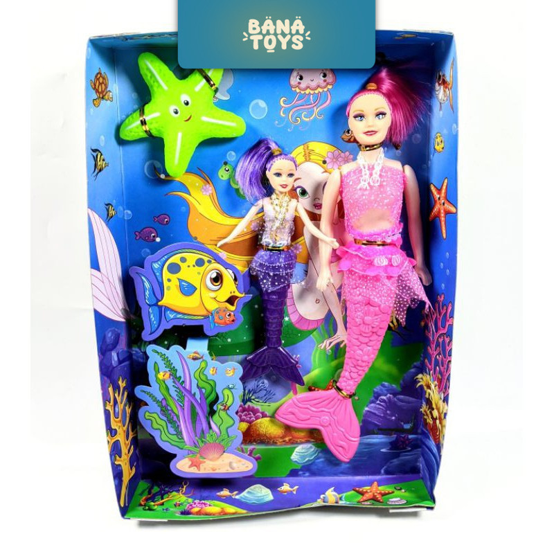 ( Bisa Cod ) MAINAN BONEKA PUTRI DUYUNG CANTIK ANAK DEWASA PUTRI MERMAID SNI MURAH