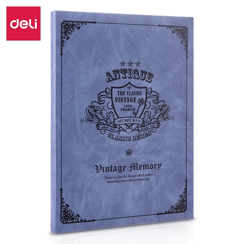 

Deli Buku Catatan Sampul Kulit / Jurnal / Agenda / Leather Cover Notebook A5 128 Lembar 3179