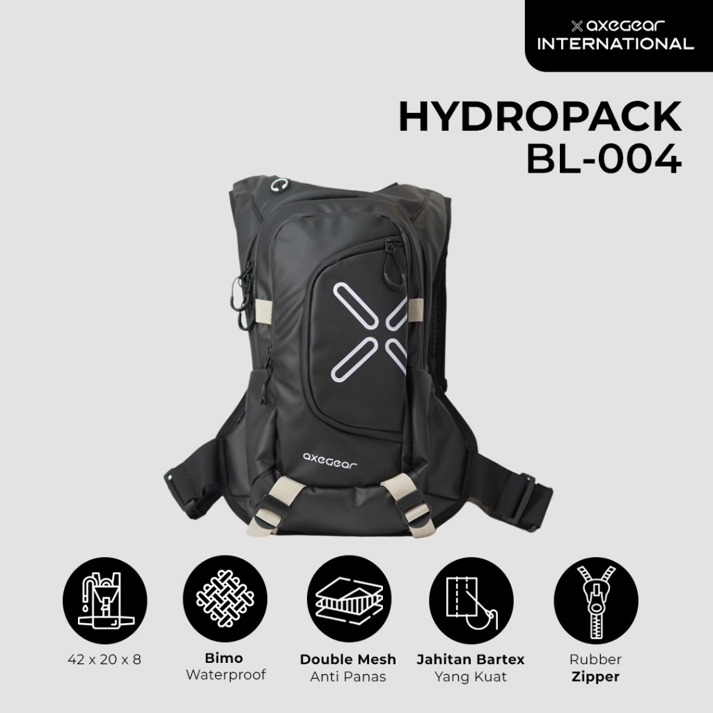 Tas Ransel HYDROPACK BL 004 RKYND - AXEGEAR Tas ransel hydropack penge
