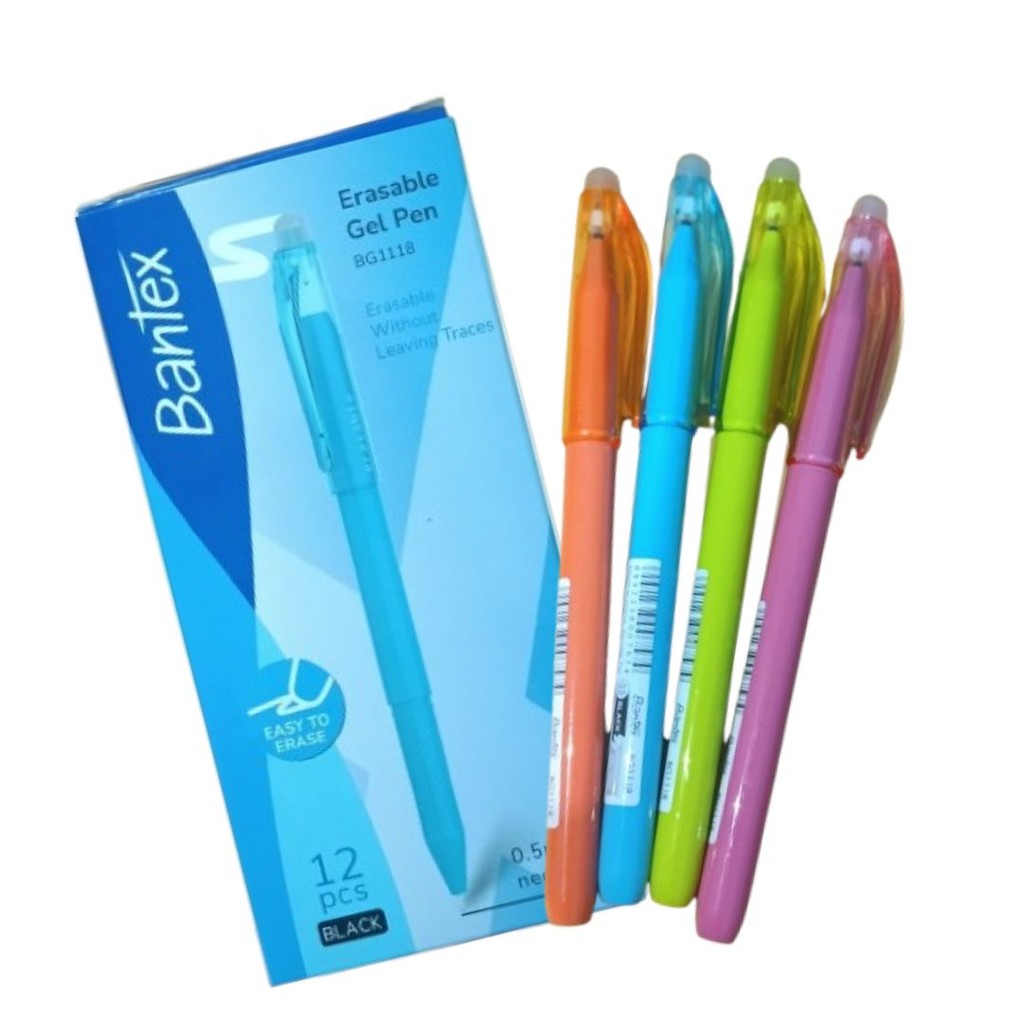 

BANTEX ERASABLE GEL PEN 0.5MM PULPEN BISA DIHAPUS