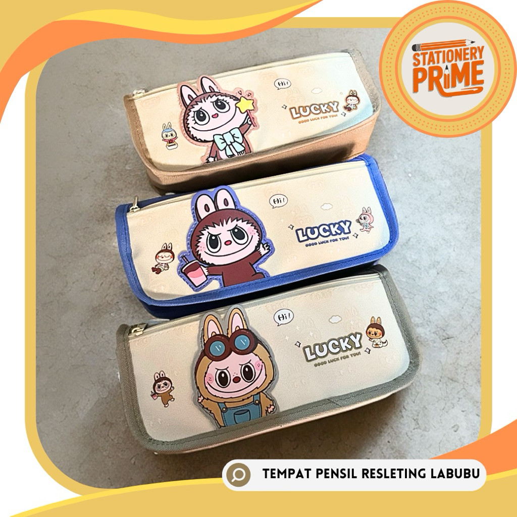 

Tempat Pensil / Kotak Pensil / Pencil Case Dompet Resleting Karakter CAPYBARA LABUBU