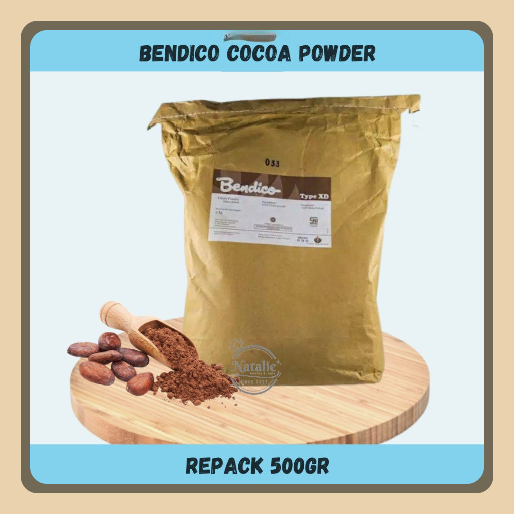 

Coklat Bubuk Cokelat Bendico 500gram Type ND/XD - Bendico Cocoa Powder Xtra Dark Cocoa