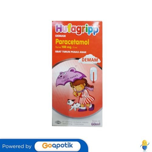 Hufagrip Demam Sirup 60 Ml
