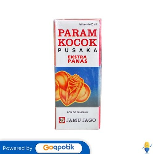 Jamu Jago Param Kocok Pusaka 60 Ml
