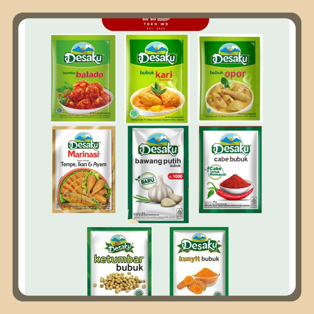 

DESAKU RENCENG BUMBU MASAK ANEKA MASAKAN