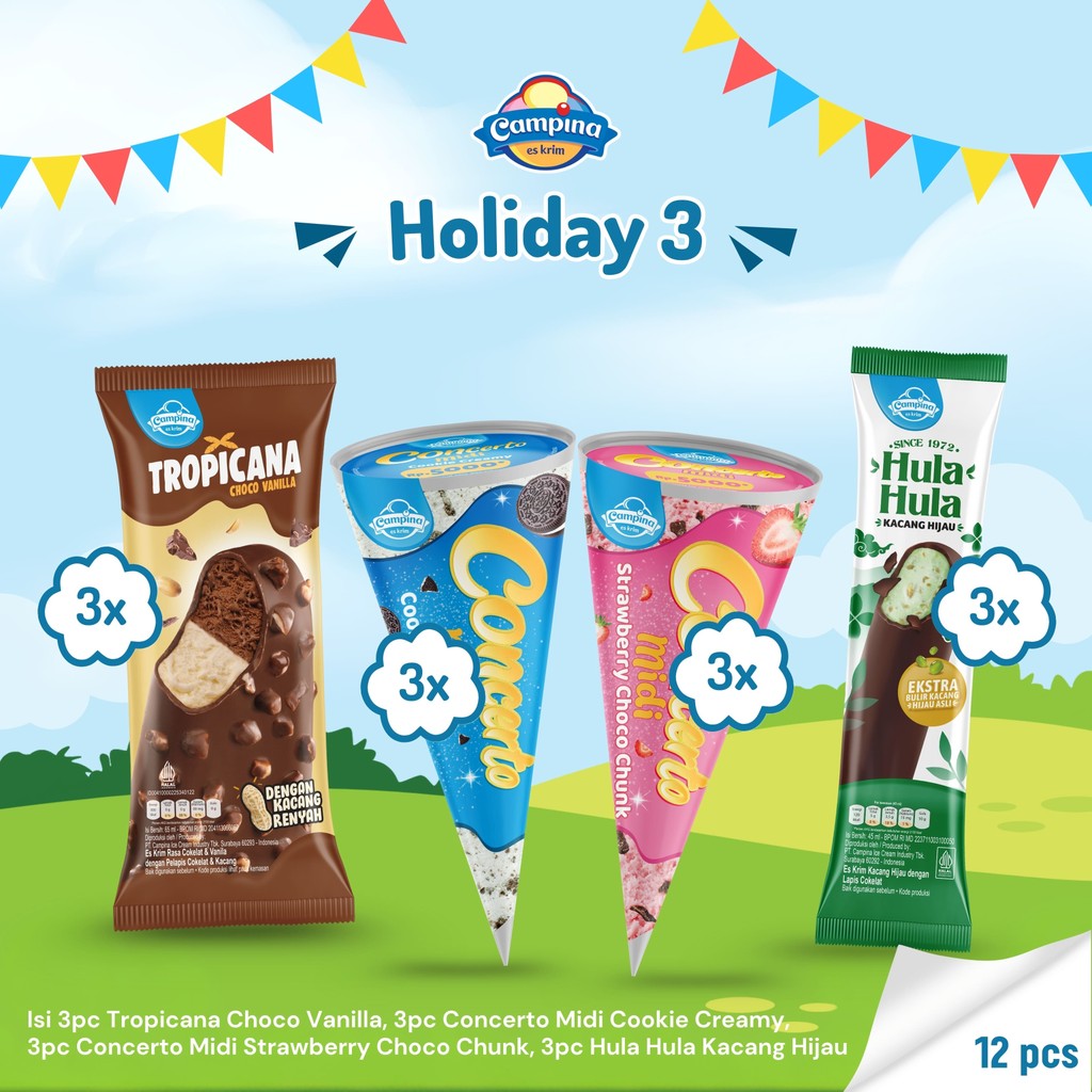 

Campina Holiday 3 - Es Krim