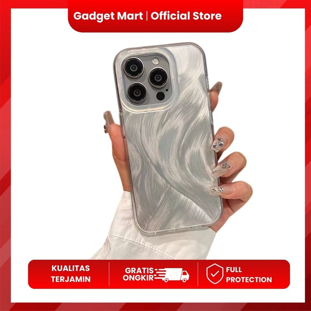CASE INFINIX NOTE 50/NOTE 50 PRO MOTIF FRESH CLARITY SILVER