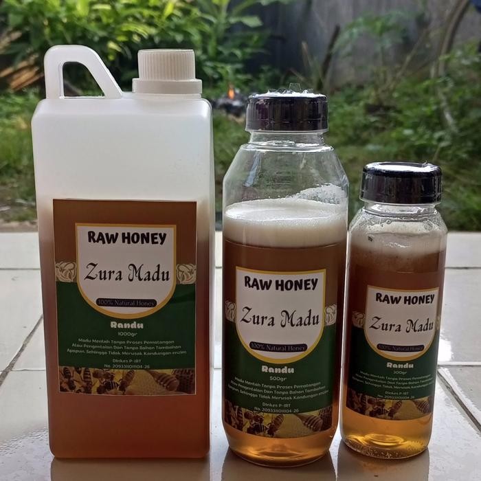 

Zura Madu Randu Madu mentah Raw Honey - 500 gram