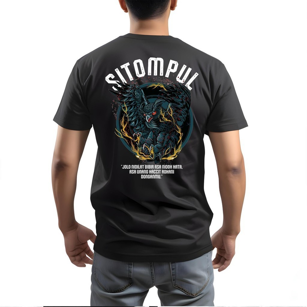 Kaos Batak Marga SITOMPUL Premium Cottom Combed 24S | Bataknese Pride Distro Tshirt Dewasa