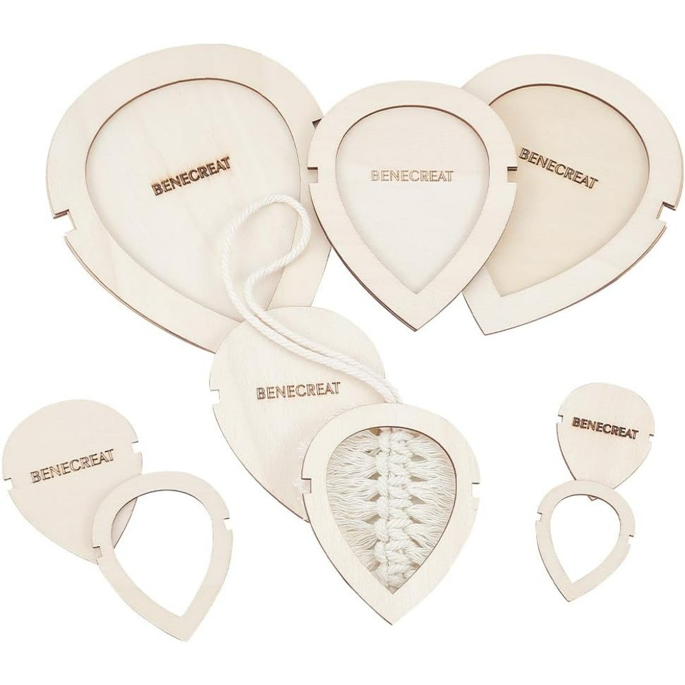 

12Pcs Leaf Macrame Cutting Molds Wood Macrame Leaf Cutting Template Macrame Feather Wall Hanging Tool for DIY Crafts Making kit