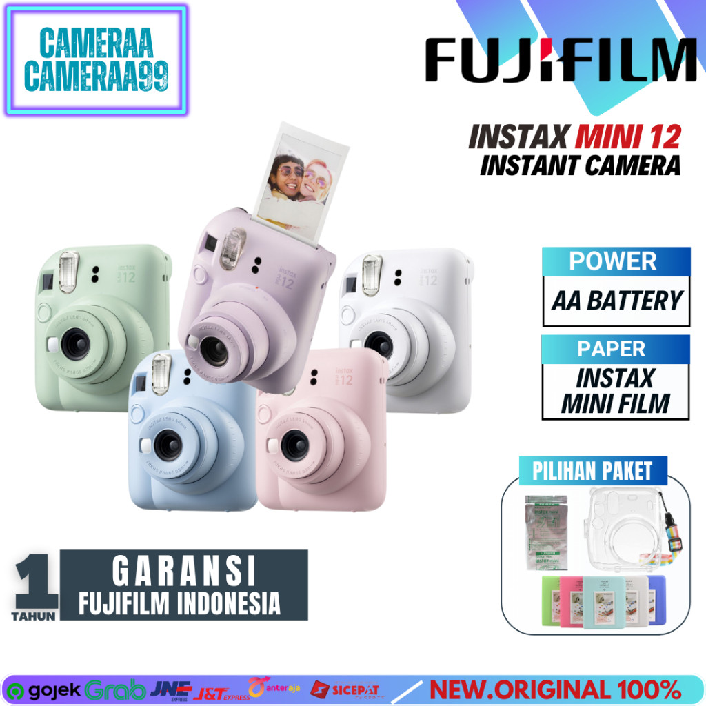 Fujifilm Instax Mini 12 / Instax 12 / Instax Mini12 Garansi Resmi