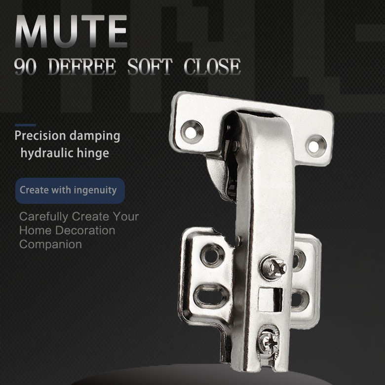 

ZHONGTONG Engsel Pintu Kabinet 90 Derajat Overlay Hydraulic Hinge Door - ZT-90