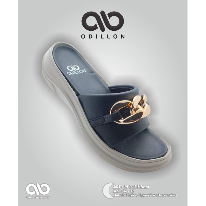 TOMOYSHOP Sandal Slip On/Jepit Casual Wanita New PI 012 / size 36 - 40 / ODILLON ( Ornella , Oslo , 