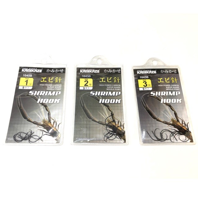 Mata Pancing Udang Kamikaze Shrimp Hook 1045B