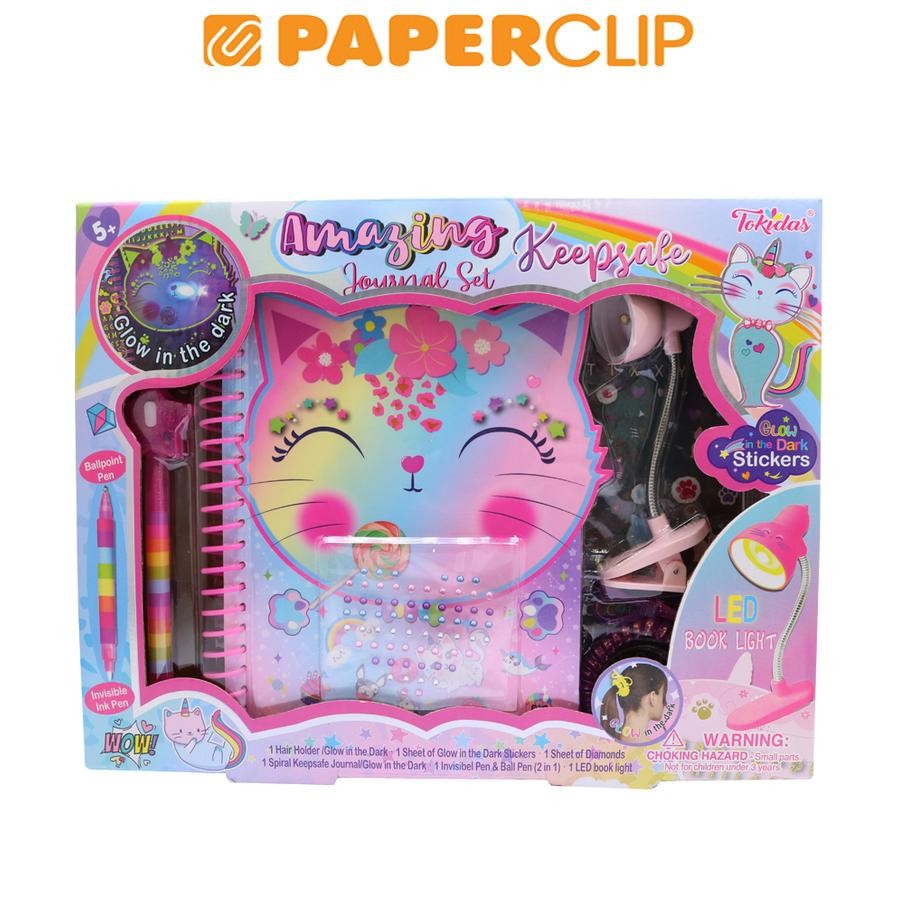 

JOURNAL SET / NOTEBOOK TOKIDAS GLOW IN THE DARK