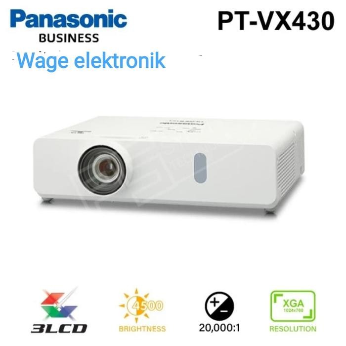 Projector Panasonic PT-VX430 - PTVX430 Proyektor LCD XGA 4500 Ansi