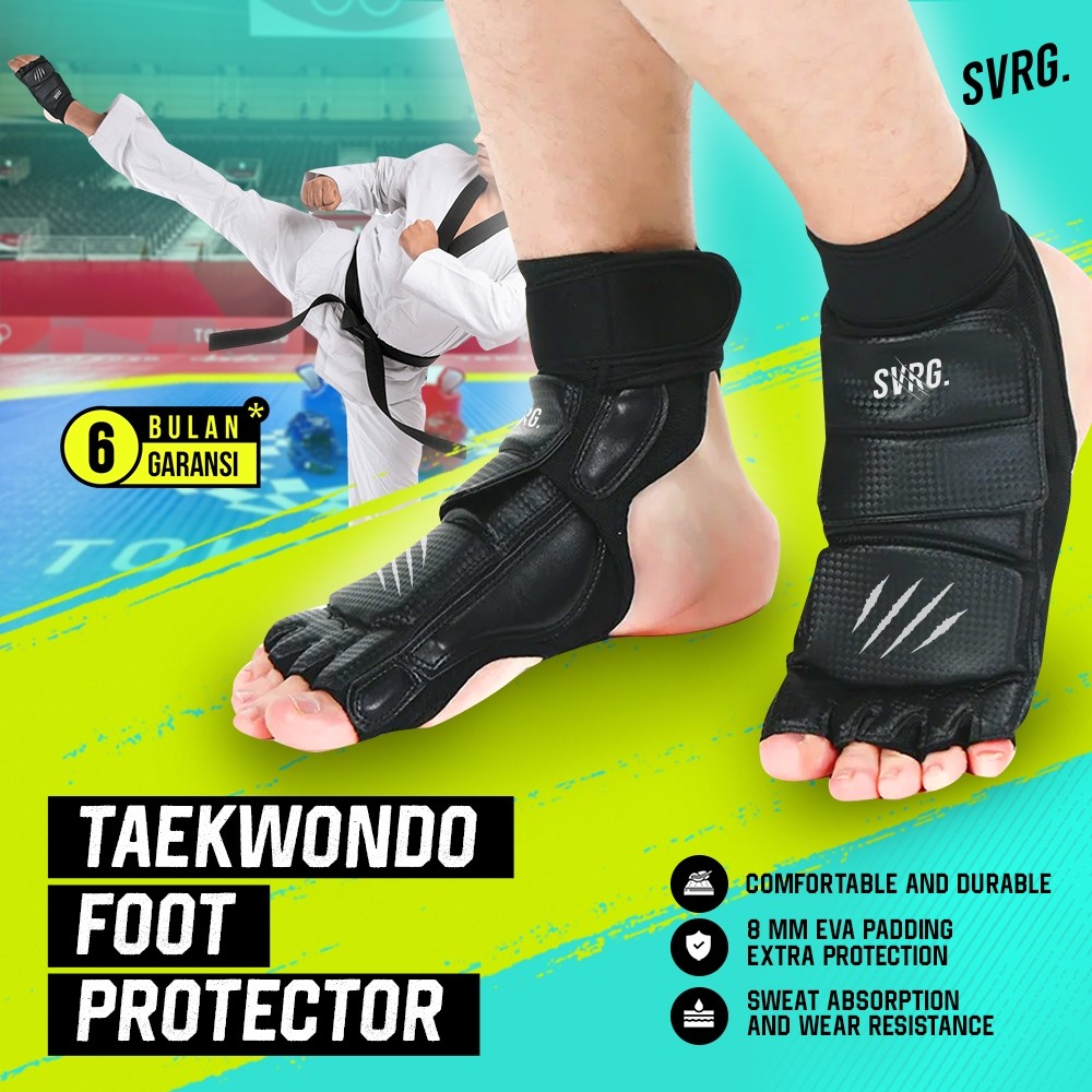 SVRG. Foot Protector Taekwondo - Pelindung Kaki Taekwondo