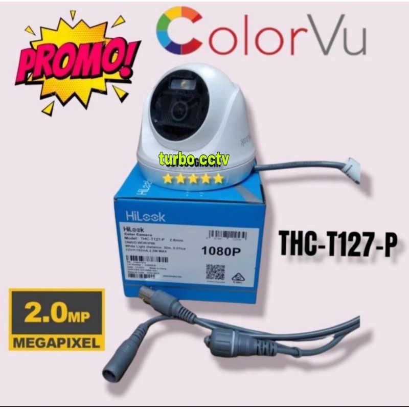 HILOOK THC-T127-P CAMERA INDOOR COLORVU HILOOK 2MP BY HIKVISION