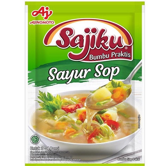 

Sajiku Bumbu Masak Sayur Sop 19GR Vegetable Soup