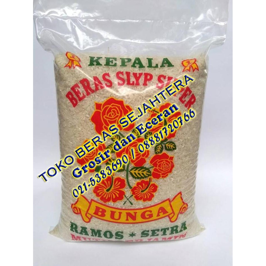 

Beras Setra Ramos PREMIUM Cap Bunga 5 Kg - 989