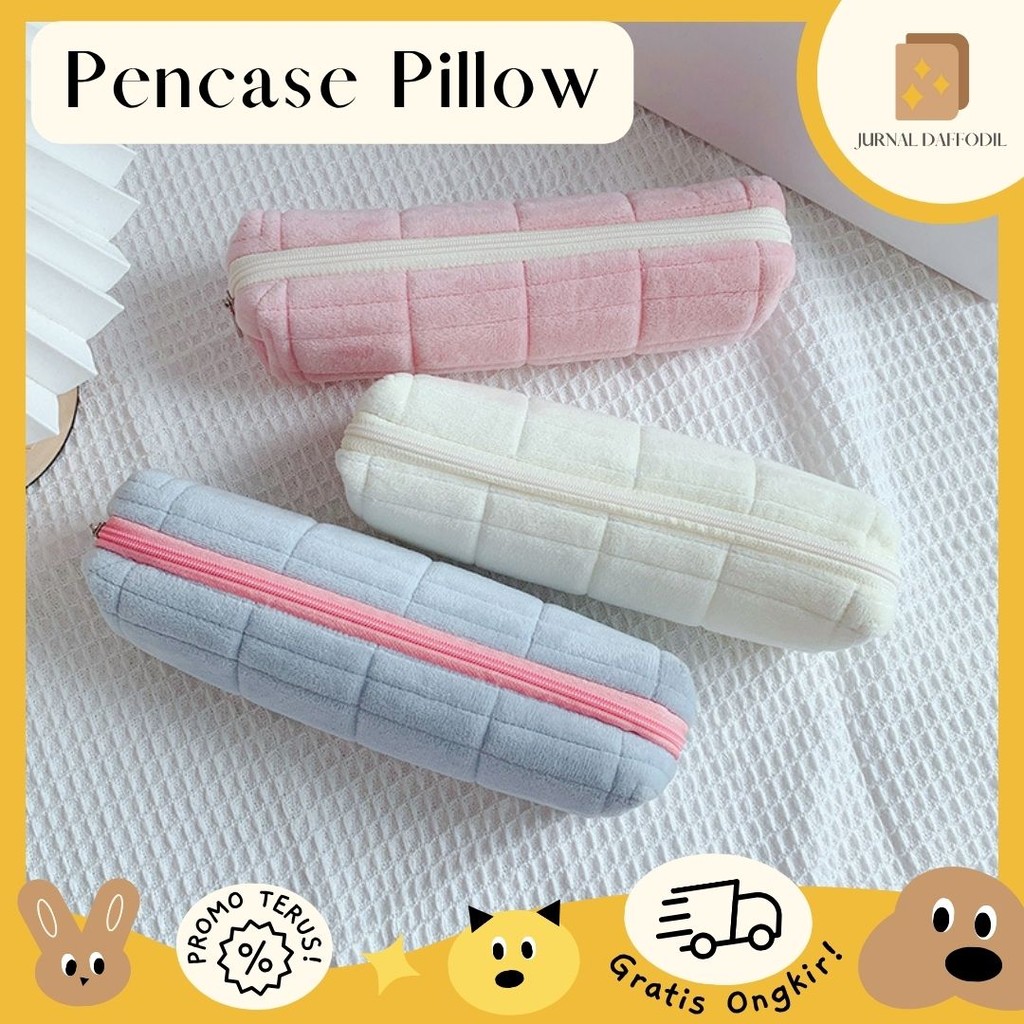 

Jurnal Daffodil - Kotak Pensil Tas Bantal Pillow Tempat Pensil Case Tas Bantal Kotak Pensil Siswa Pencase Kapasitas Besar