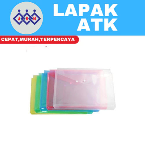 

MAP PLASTIK KANCING PUNGGUNG MY FOLDER FOLIO (1PCS) ++ Best Seller