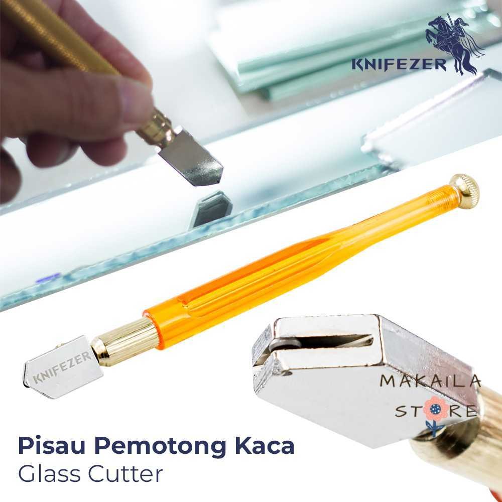

KNIFEZER Pisau Pemotong Kaca Glass Cutter Diamond Cutting Tool - L9