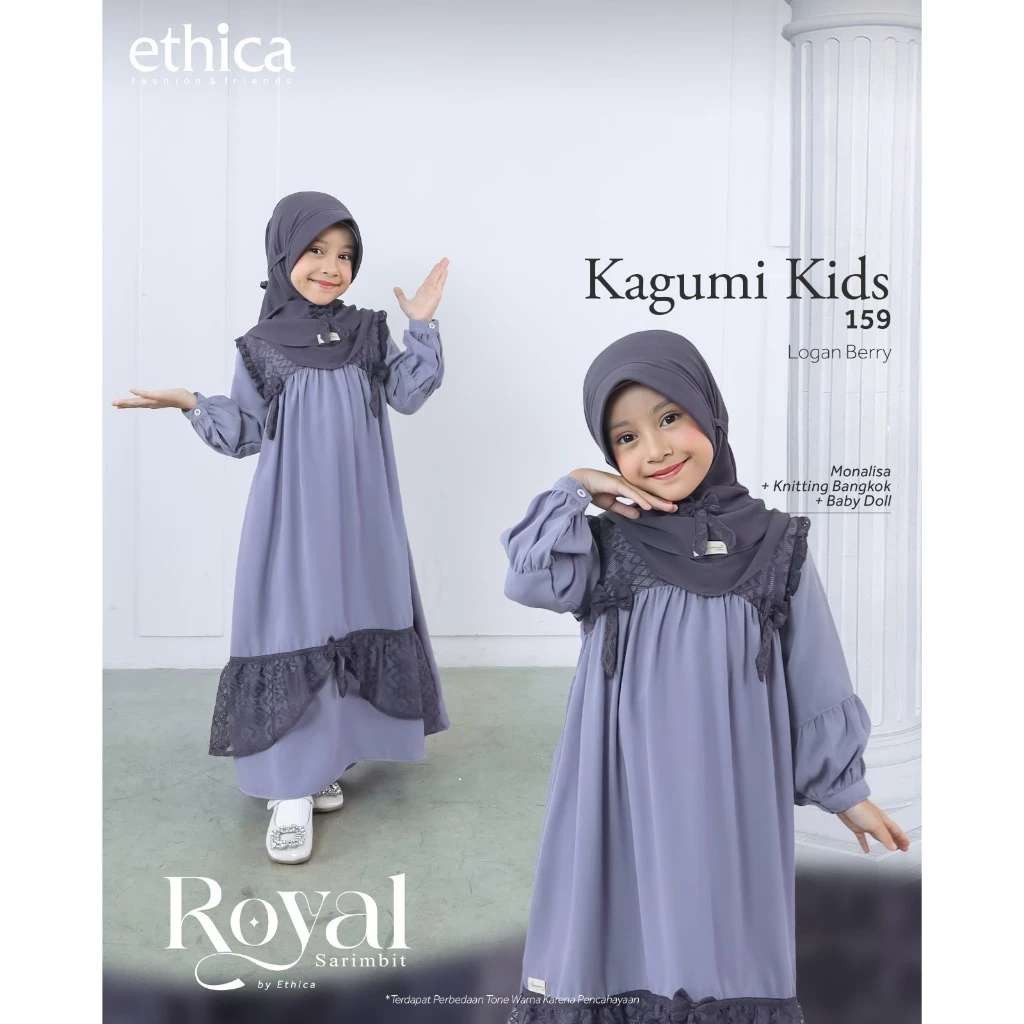ETHICA GAMIS ANAK KAGUMI KIDS 159 LOGAN BERRY
