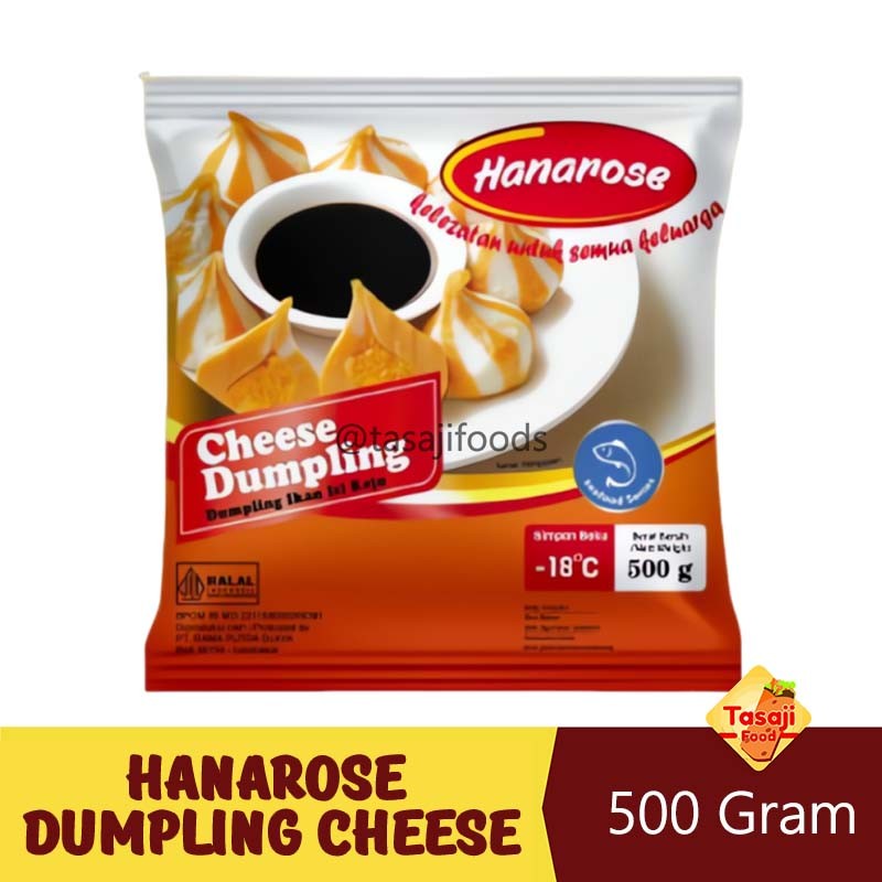 

Hanarose Dumpling Cheese Keju 500 Gram Olahan Ikan Grosir