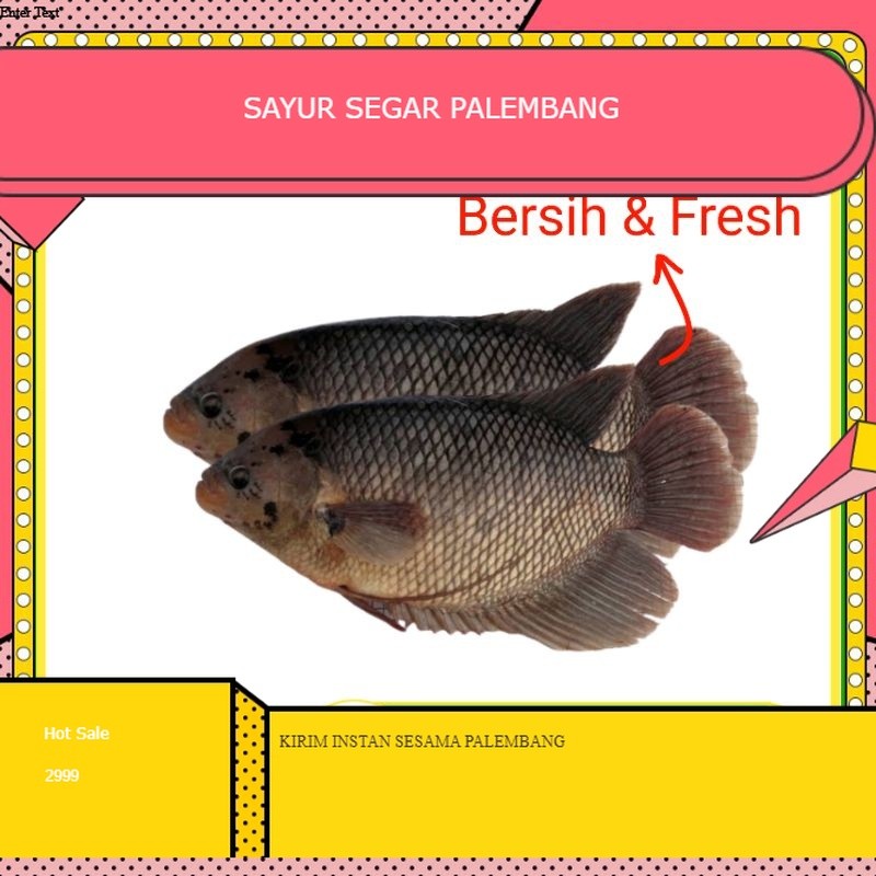 

Ikan Gurame Gurami Segar 1 Ekor 1kg - Palembang