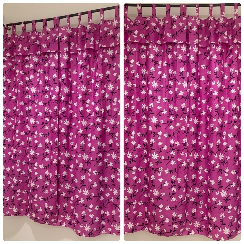 HOKICHAN [ PINTU DAN JENDELA ] GORDEN TALI + PONI MOTIF BUNGA SAKURA FANTA