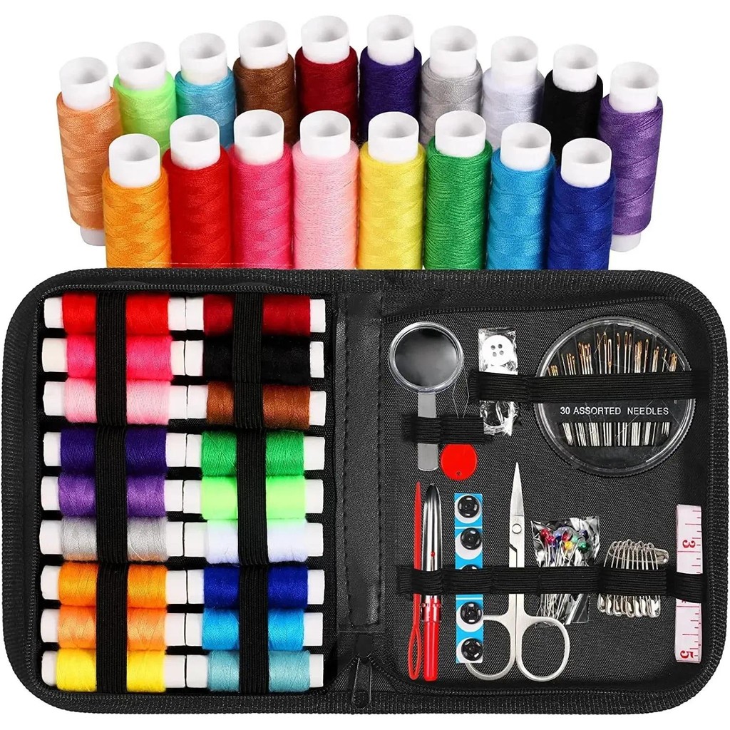

Multi-function Sewing Kits Bag DIY Sewing Tools Box Set for Hand Quilting Stitching Embroidery Thread Sewing Accessories