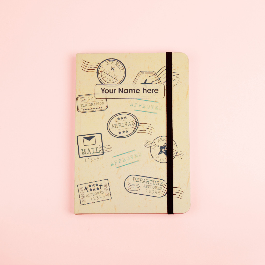 

Basic Notebook Custom #Stamp - Custom Notebook - Planner - Journal - Agenda