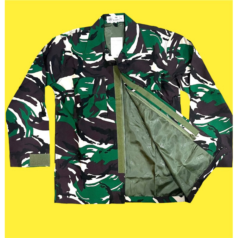 baju pdl velbed warna pembagian anti air,puring,sriting, perekat / baju pdl tni / baju pdl velbed pu