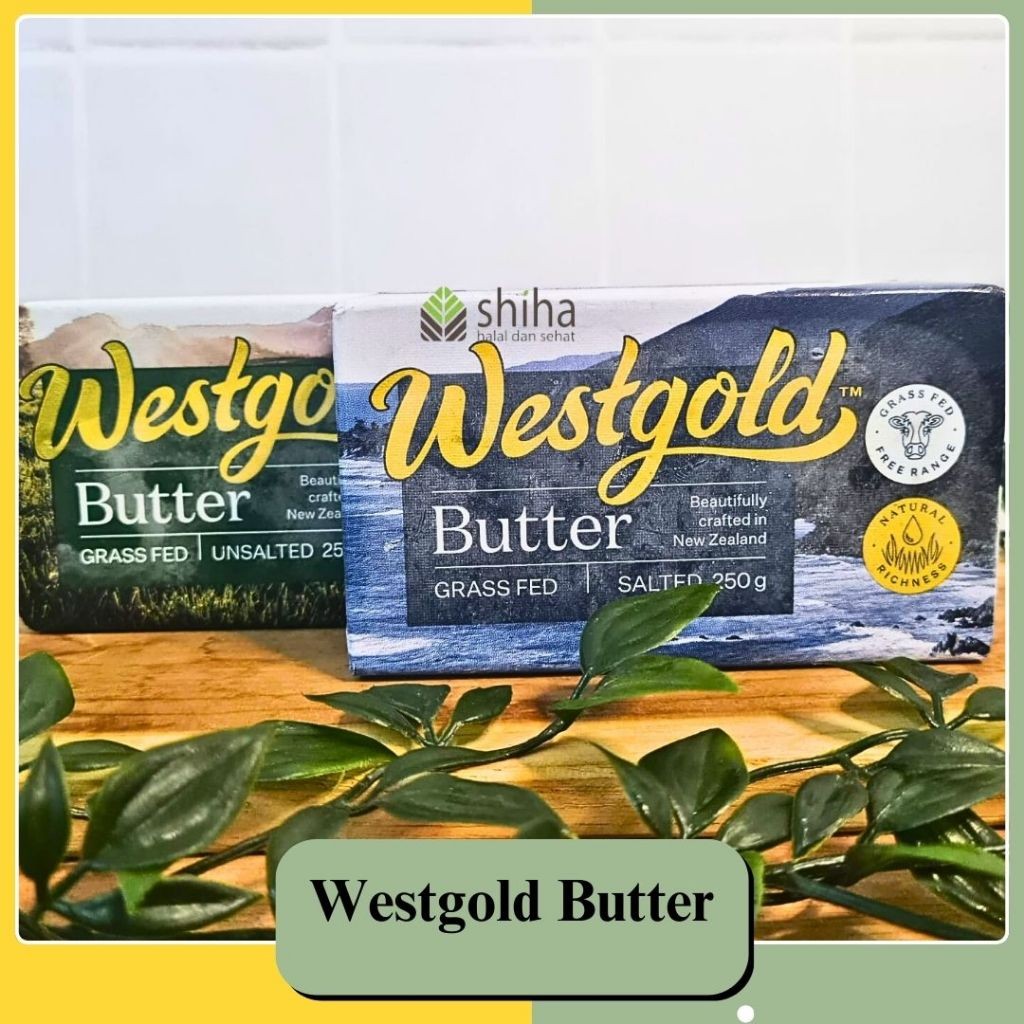 

SHIHA - Westgold New Zealand Unsalted / Salted Butter 250 Gram