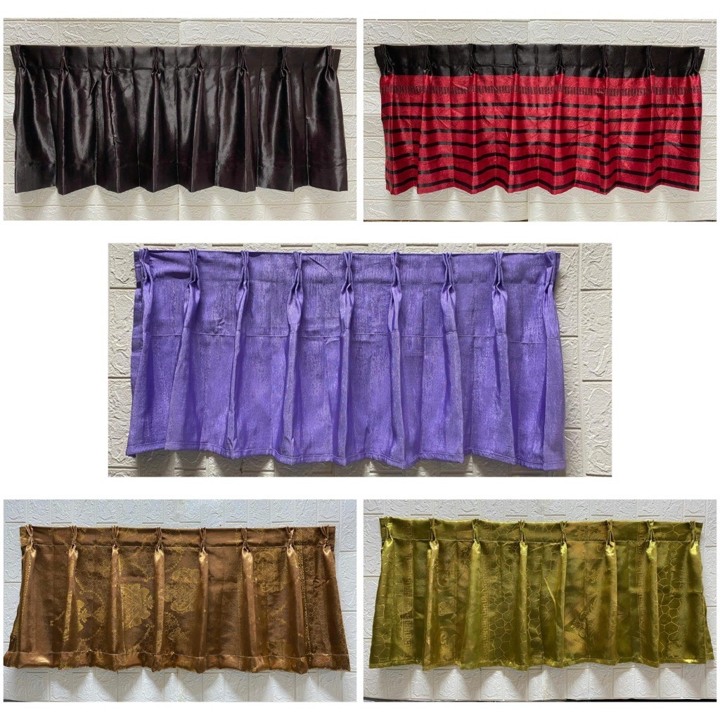 KOWASHOP KONG PONI GORDEN BLACKOUT ELEGAN MURAH Hijau Gold Coklat Ungu Merah