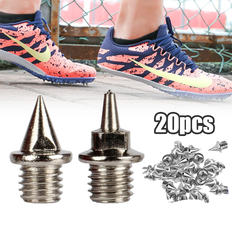 20pcs Paku Sepatu Spike Paku Spike Sprint Paku Sepatu Lari Paku Spike Paku Sepatu Golf Utk Lari Spri