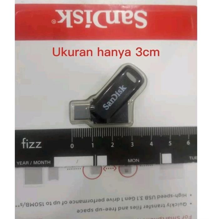 Sandisk Flashdisk OTG Type C hp 32GB/64GB/128GB USB 3.1 - 32 gb