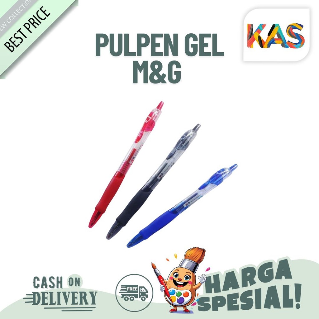 

Pulpen Gel M&G R5 AGP 8 Warna Tip 0.7 GEL #AGP12371 - Eceran