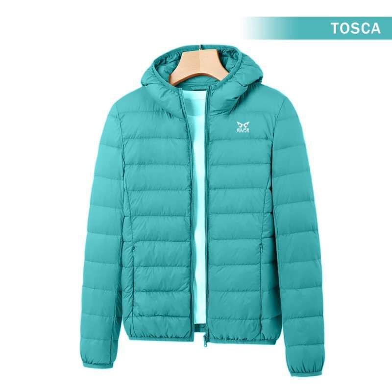 VERISH PUFFIN Down Hoodie - Jaket Bulu Angsa Wanita Ultralight UL
