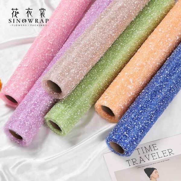 

Ready [ 1 ROLL ] Kain Tile Salju Flower Mesh 4 Yard Wrapping Paper Polynet Snow Buket Bunga Tulle Jaring terbaru